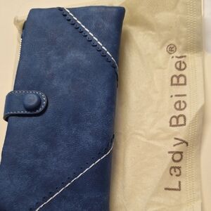Lady Bei Bei Blue Wallet
